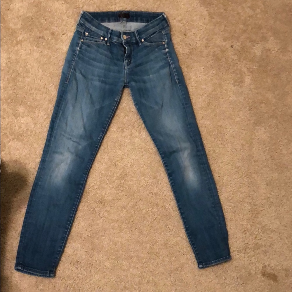 Mother the looker crop size 25